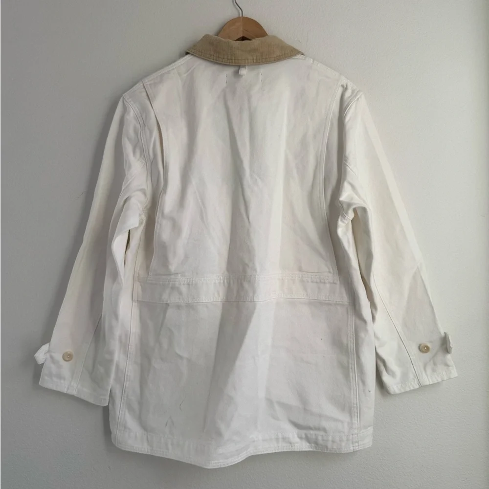 NWT J Crew Barn Jacket In Canvas Size M - Picture 5 of 10